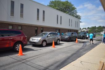 Line of Cars